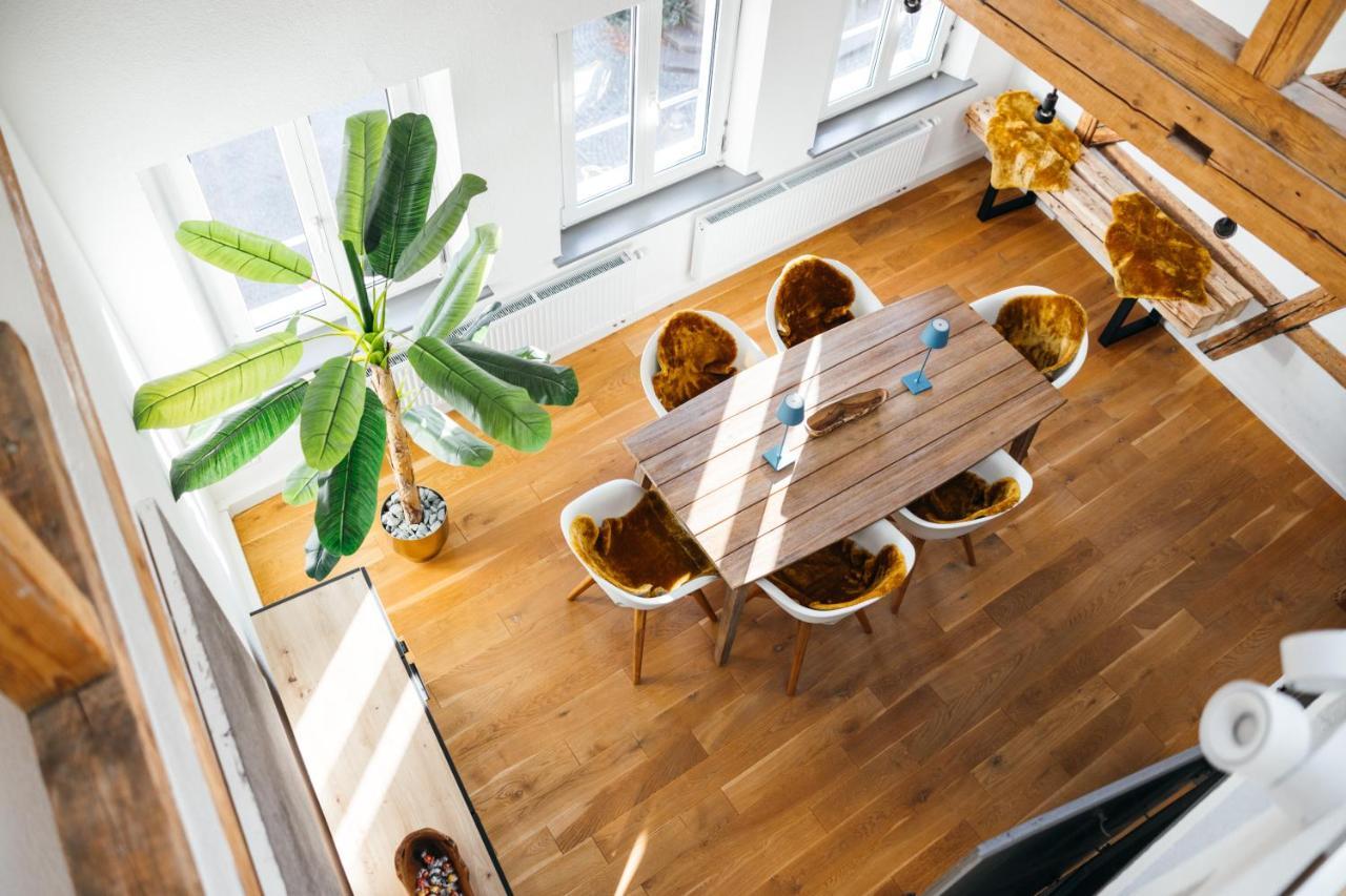 Appartement Heimatel - Luxury Penthouse Loft à Ravensbourg Extérieur photo