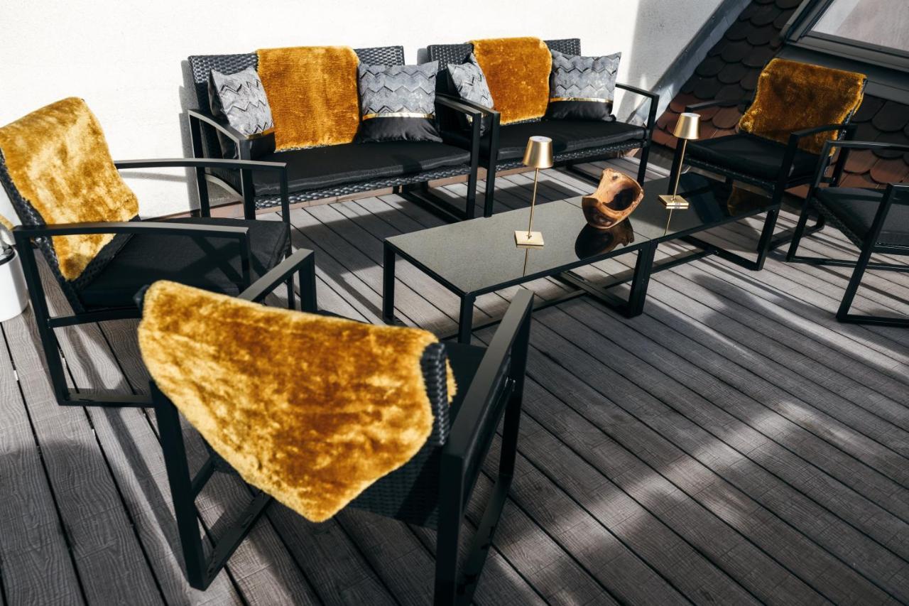Appartement Heimatel - Luxury Penthouse Loft à Ravensbourg Extérieur photo