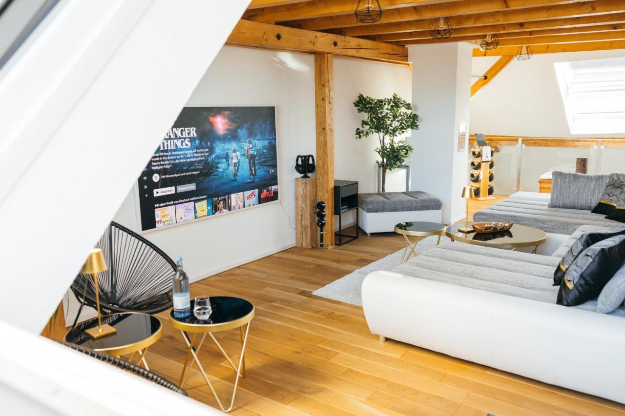 Appartement Heimatel - Luxury Penthouse Loft à Ravensbourg Extérieur photo