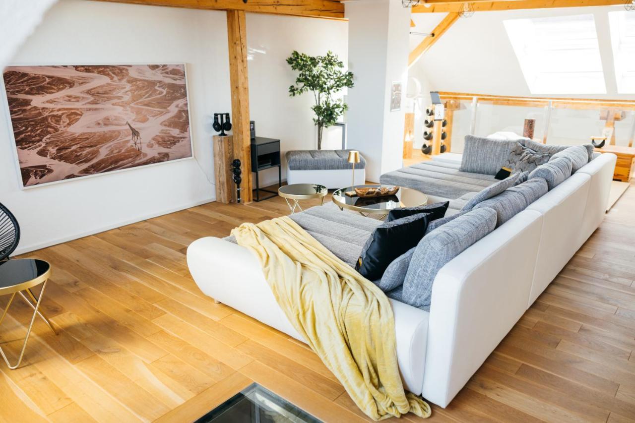Appartement Heimatel - Luxury Penthouse Loft à Ravensbourg Extérieur photo