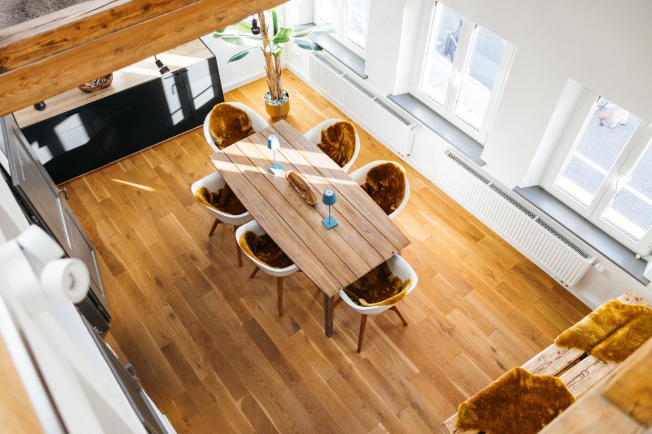 Appartement Heimatel - Luxury Penthouse Loft à Ravensbourg Extérieur photo